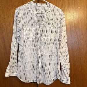 Carve Designs Black and White Striped Top